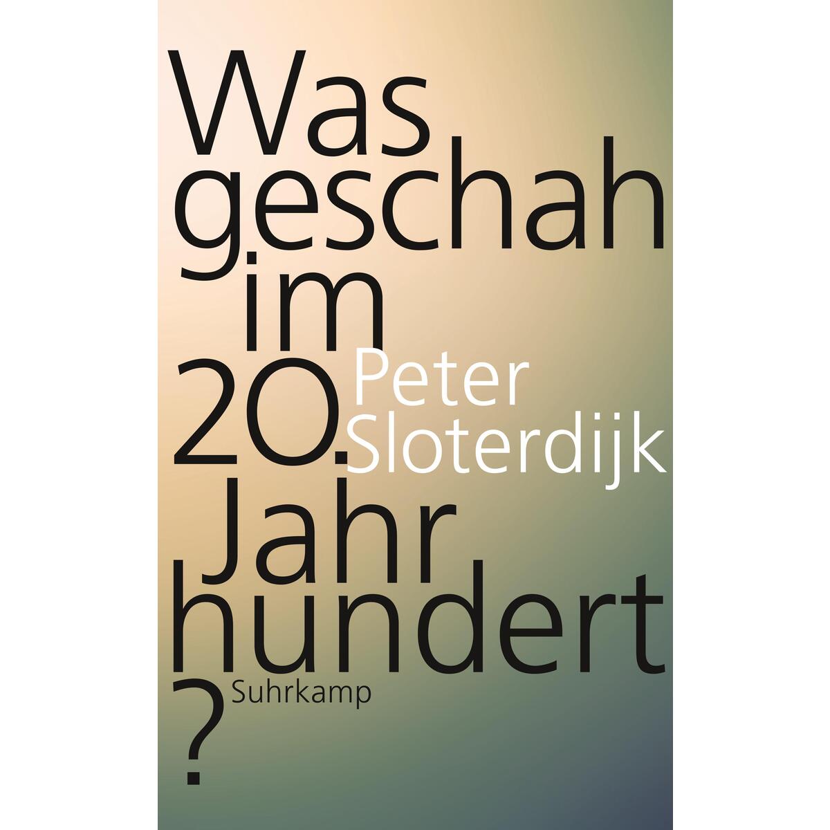 Was geschah im 20. Jahrhundert? Was geschah im 20. Jahrhundert? von Suhrkamp Verlag