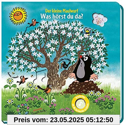Was hörst du da? Der kleine Maulwurf: Pappenbuch mit Hardcover und 10 Sounds