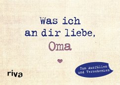 Was ich an dir liebe, Oma - Miniversion von riva Verlag