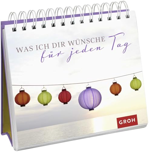 Was ich dir wünsche für jeden Tag: Spiralaufsteller | Dekorativer Aufsteller mit liebevollen Zitaten und Sprüchen als kleines Geschenk für Lieblingsmenschen Was ich dir wünsche für jeden Tag: Spiralaufsteller | Dekorativer Aufsteller mit liebevollen Zitaten und Sprüchen als kleines Geschenk für Lieblingsmenschen