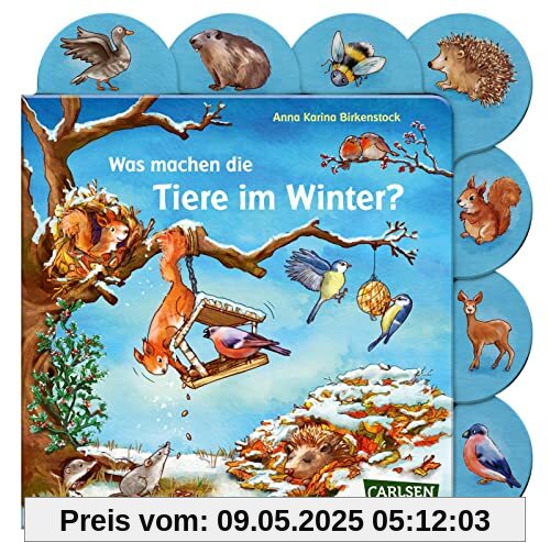 Was machen die Tiere im Winter?: Tolles Registerbuch für kleine Hände mit schönen Tierbildern und allererster Wissensvermittlung Was machen die Tiere im Winter?: Tolles Registerbuch für kleine Hände mit schönen Tierbildern und allererster Wissensvermittlung