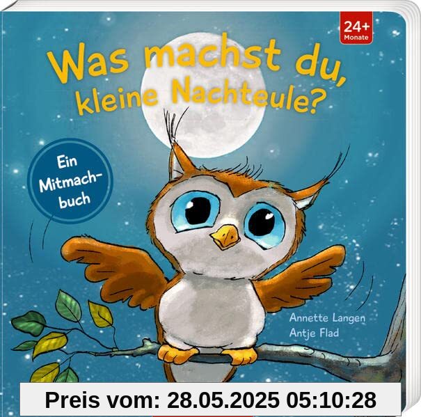 Was machst du, kleine Nachteule?: Ein Mitmachbuch