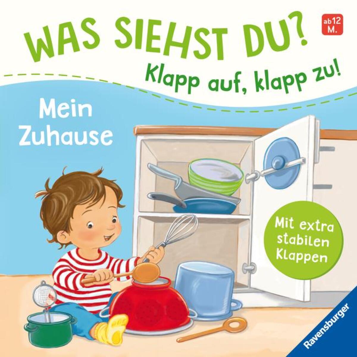 Was siehst du? Klapp auf, klapp zu! Mein Zuhause von Ravensburger Verlag