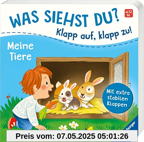 Was siehst du? Klapp auf, klapp zu! Meine Tiere