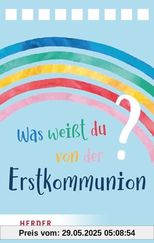 Was weißt du von der Erstkommunion? Der Quizblock: 60 clevere Rätselfragen