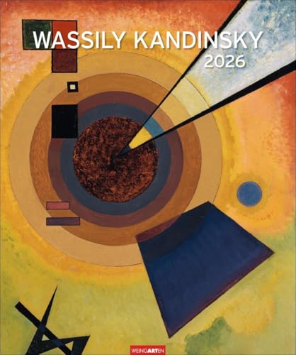 Wassily Kandinsky Edition Kalender 2026: Kunstvoller Wand-Kalender mit abstrakten Kunstwerken im Bauhaus-Stil. Großer Kunst-Kalender 2026 im Hochformat. 46 x 55 cm. (Kunst Edition Weingarten) von Weingarten