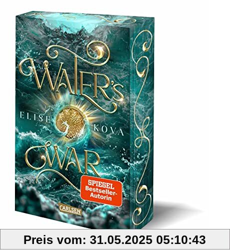 Water's War (Die Chroniken von Solaris 4): Epische Slow-Burn-Romantasy mit Elemente-Magie | Mit Farbschnitt in der 1. Auflage, nur solange der Vorrat reicht