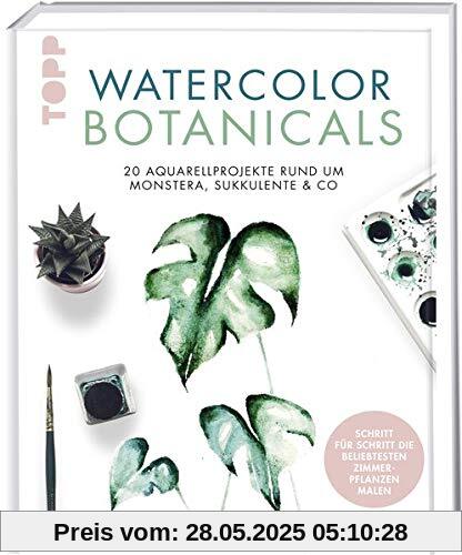 Watercolor Botanicals: 20 Aquarellprojekte rund um Monstera, Sukkulente & Co. Mit allen Motivvorlagen zum Download. Watercolor Botanicals: 20 Aquarellprojekte rund um Monstera, Sukkulente & Co. Mit allen Motivvorlagen zum Download.