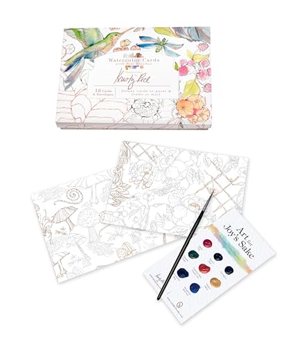 Watercolor Cards With Foil Touches: Illustrations by Kristy Rice (Artisan)