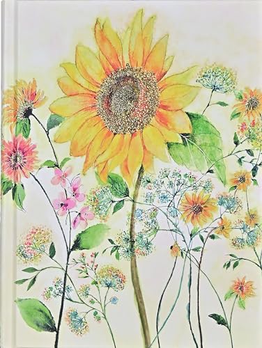 Watercolor Sunflower Journal (Diary, Notebook)