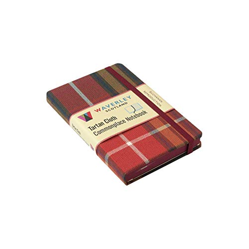 Waverley (M): Buchanan Reproduction Tartan Cloth Commonplace Notebook (Waverley Genuine Scottish Tartan Notebook)