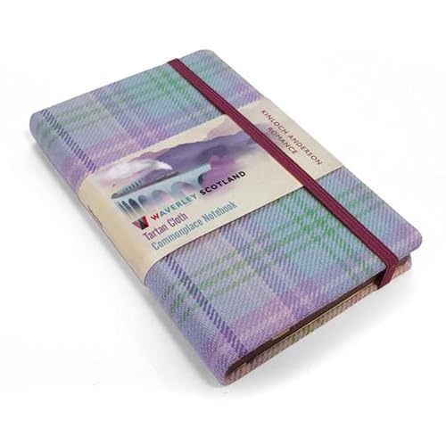 Waverley S.T. (M): Romance Pocket Genuine Tartan Cloth Commonplace Notebook: Scottish Traditions: Waverley Genuine Tartan Cloth Commonplace Notebook