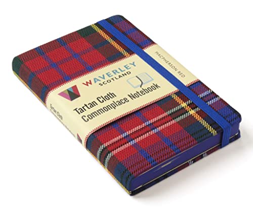 MacPherson Red Waverley Genuine Tartan Cloth Commonplace Notebook (Waverley Genuine Scottish Tartan Notebook) von The Gresham Publishing Co. Ltd