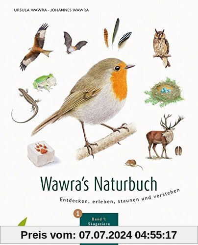 Wawra's Naturbuch, Bd. 1: Säugetiere, Vögel, Reptilien, Amphibien: Entdecken, erleben, staunen und verstehen