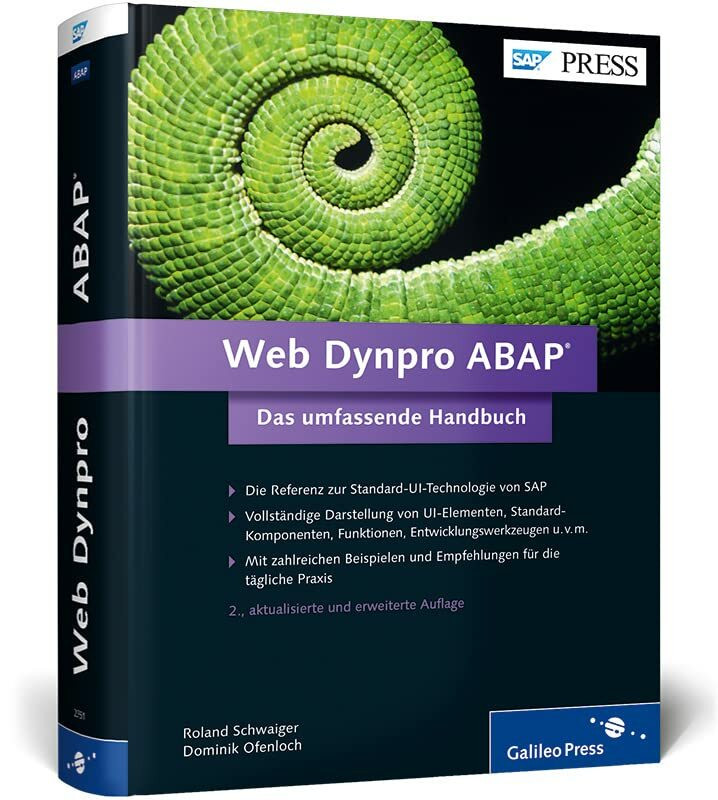 Web Dynpro ABAP: Das umfassende Handbuch – Referenz zur Standard-UI-Technologie (SAP PRESS)