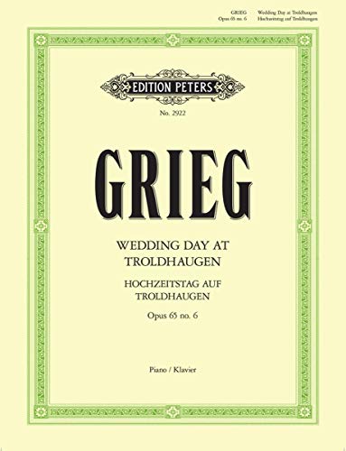 Wedding Day at Troldhaugen Op. 65 No. 6 for Piano: Sheet (Edition Peters) von EDITION PETERS