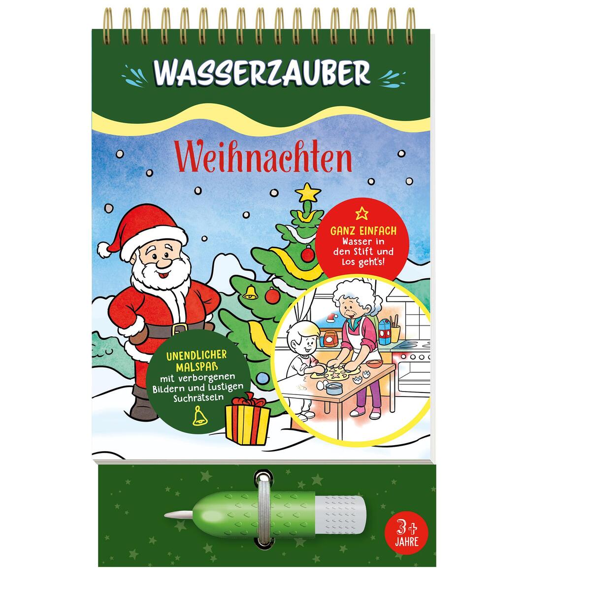 Weihnachten Wasserzauber Malbuch Weihnachten Wasserzauber Malbuch von Schwager und Steinlein