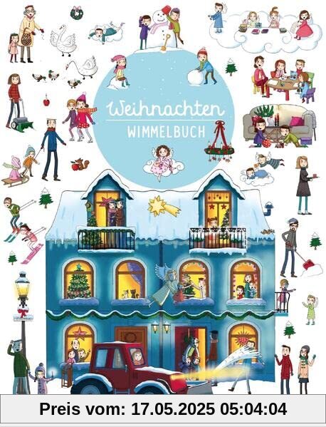 Weihnachten Wimmelbuch Pocket: Die praktische Pocket Ausgabe für unterwegs