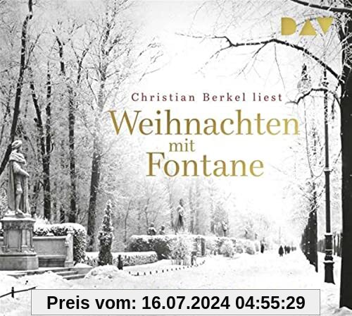 Weihnachten mit Fontane. Geschichten und Gedichte: Lesung mit Christian Berkel (1 CD)