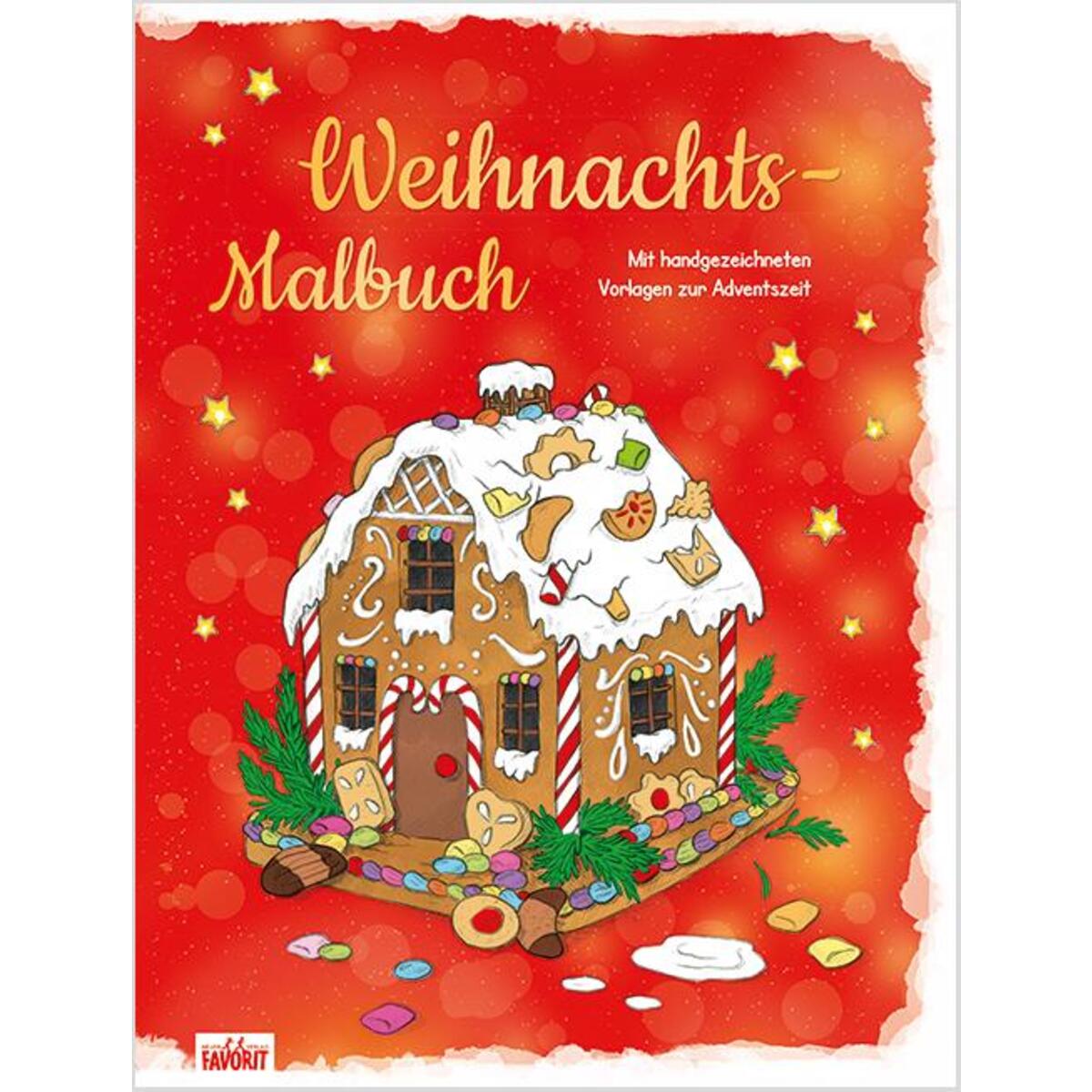 Weihnachts-Malbuch Weihnachts-Malbuch von Neuer Favorit Verlag