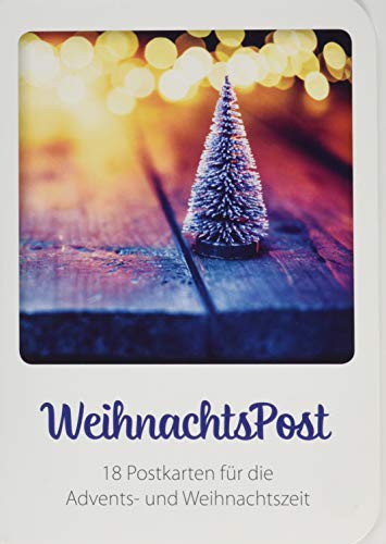 WeihnachtsPost - Postkartenbuch: 18 Postkarten für die Advents- und Weihnachtszeit