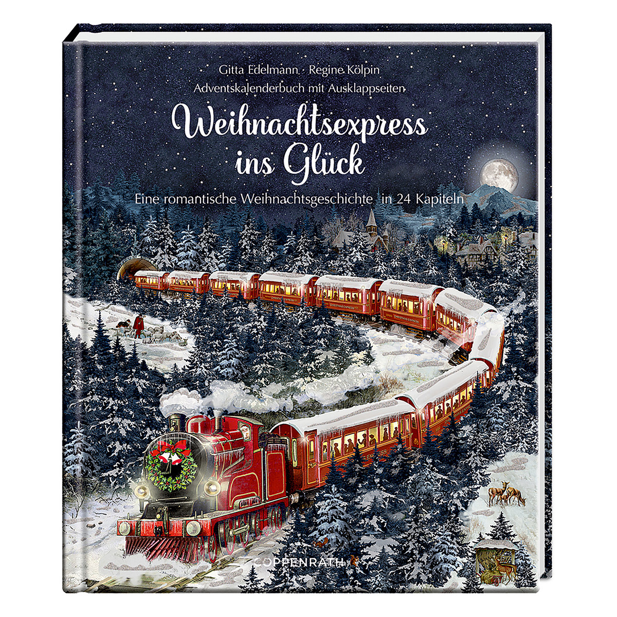 Adventskalenderbuch »Weihnachtsexpress ins Glück« von Coppenrath F
