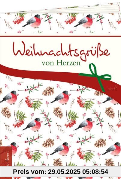 Weihnachtsgrüße von Herzen (Geschenkhefte von Herzen)