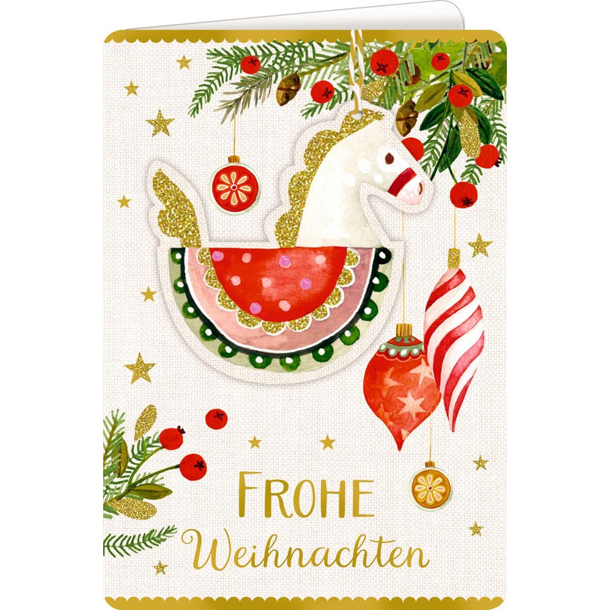 Weihnachtskarte mit Anhänger Weihnachtskarte mit Anhänger von Coppenrath