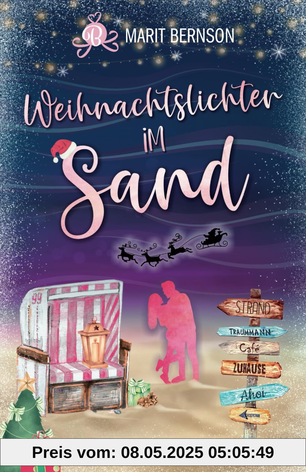 Weihnachtslichter im Sand: Liebesroman (Strandkorbwunder, Band 8)