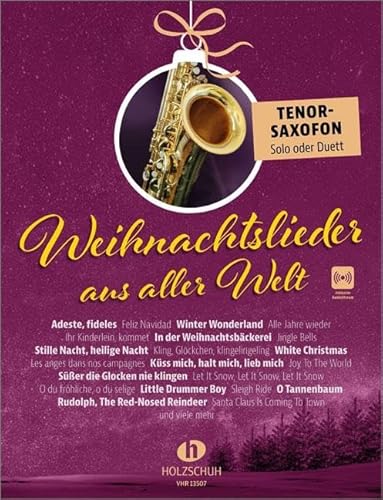 Weihnachtslieder aus aller Welt - Tenorsaxofon von Editionen Halbig