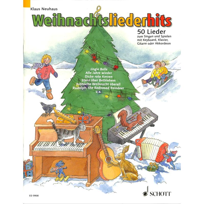 Weihnachtsliederhits | 50 Lieder zum Singen + Spielen