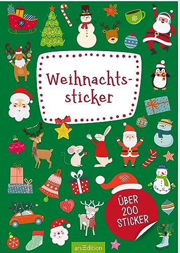Weihnachtssticker: Über 200 Sticker | Dekosticker für die Winterzeit von arsEdition GmbH