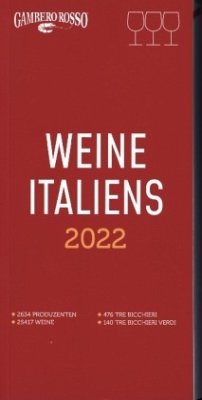 Weine Italiens 2022 Gambero Rosso von Gambero Rosso / Paulsen