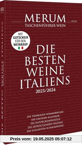 Weinführer Italien – Die besten Weine Italiens 2023/2024: Der Merum Taschenführer Wein