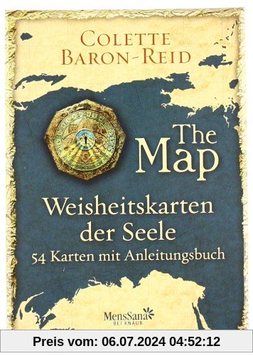Weisheitskarten der Seele - The Map: 54 Karten mit Anleitungsbuch