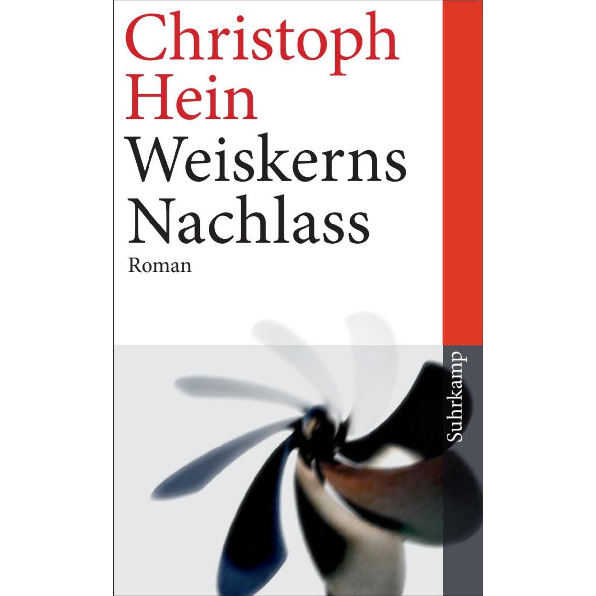 Weiskerns Nachlass von Suhrkamp Verlag