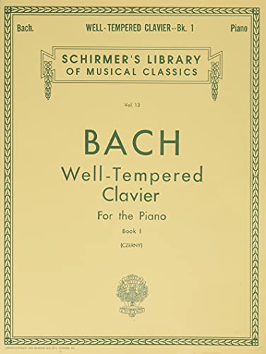 Well Tempered Clavier - Book 1: Piano Solo von G. Schirmer, Inc.
