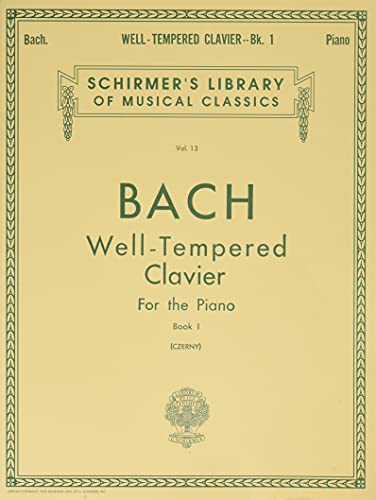 Well Tempered Clavier - Book 1: Piano Solo