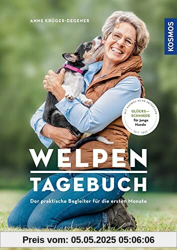 Welpentagebuch: Der praktische Begleiter für die ersten Monate