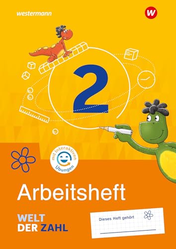 Welt der Zahl - Allgemeine Ausgabe 2021: Arbeitsheft 2 mit Interaktiven Übungen