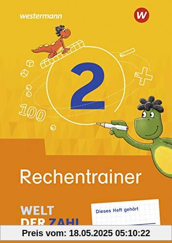 Welt der Zahl - Allgemeine Ausgabe 2021: Rechentrainer 2 (Welt der Zahl: Zusatzmaterialien)