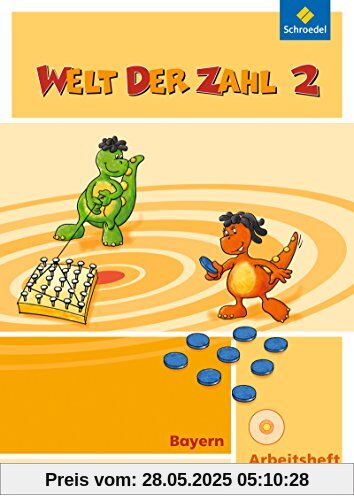 Welt der Zahl - Ausgabe 2014 für Bayern: Arbeitsheft 2 mit CD-ROM
