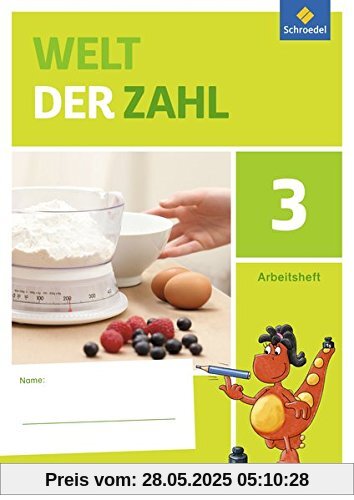 Welt der Zahl - Ausgabe 2016 für Baden-Württemberg: Arbeitsheft 3