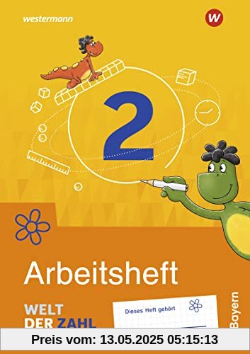Welt der Zahl - Ausgabe 2022 für Bayern: Arbeitsheft 2