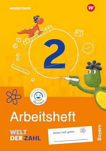 Welt der Zahl - Ausgabe 2022 für Bayern: Arbeitsheft 2 mit Interaktiven Übungen