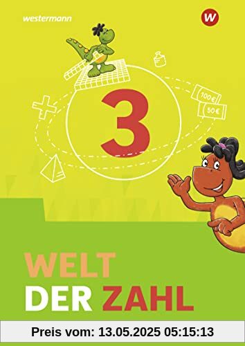 Welt der Zahl - Ausgabe 2022 für Berlin, Brandenburg, Mecklenburg-Vorpommern, Sachsen-Anhalt und Thüringen: Schülerband 3