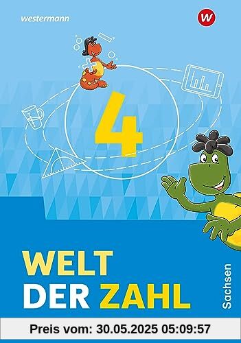 Welt der Zahl - Ausgabe 2022 für Sachsen: Schulbuch 4