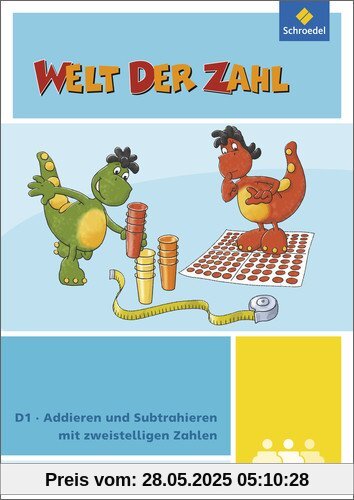 Welt der Zahl - I-Materialien: Addieren und Subtrahieren mit zweistelligen Zahlen (D1)