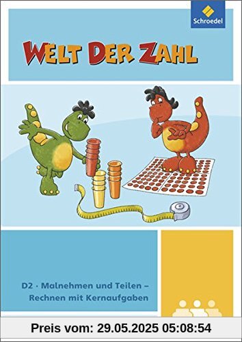 Welt der Zahl - I-Materialien: Malnehmen und Teilen, Rechnen mit Kernaufgaben (D2)