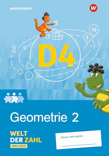 Welt der Zahl Inklusiv - Ausgabe 2021: Inklusionsheft D4: Geometrie 2: Ausgabe 2021 - Geometrie 2 (Welt der Zahl: Inklusionsmaterialien - Ausgabe 2021) von Westermann Schulbuchverlag